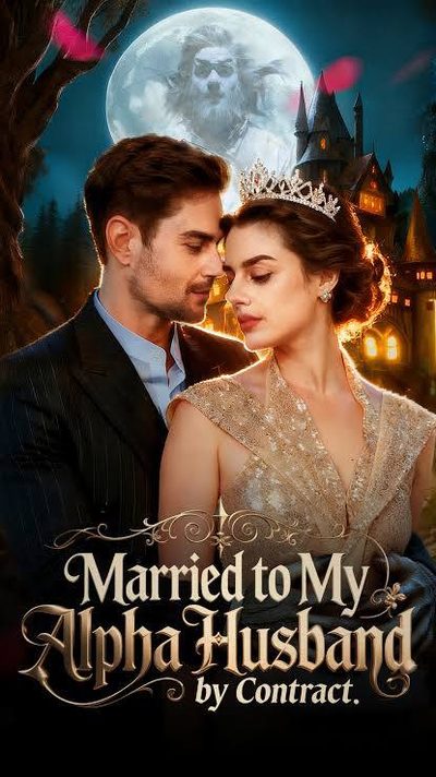 Capa da minissérie CASADA COM MEU MARIDO ALFA POR CONTRATO Married to My Alpha Husband by Contract