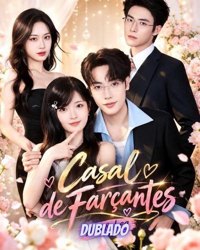 Capa da minissérie Casal de Farçantes