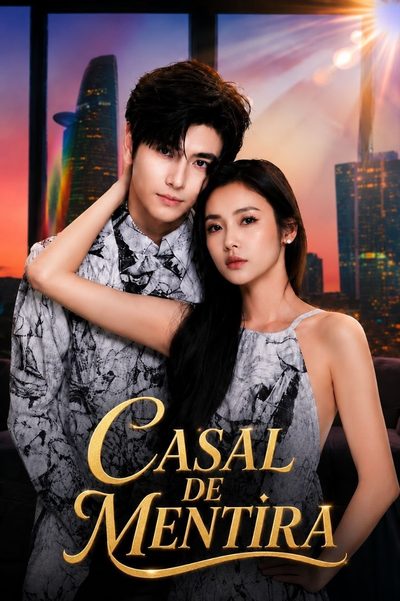 Capa da minissérie Casal de Mentira