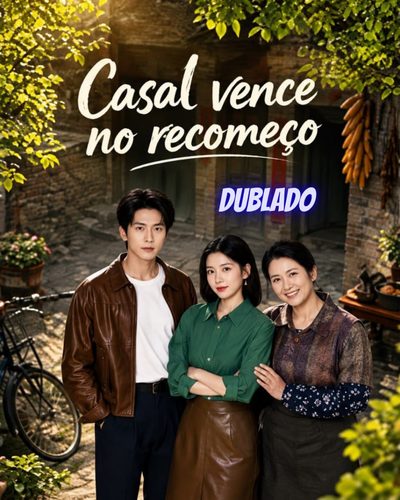 Capa da minissérie Casal Vence no Recomeço -