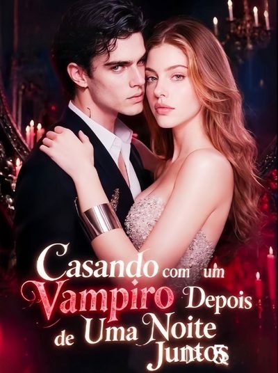 Capa da minissérie Casando com um Vampiro Depois de uma Noite Juntos