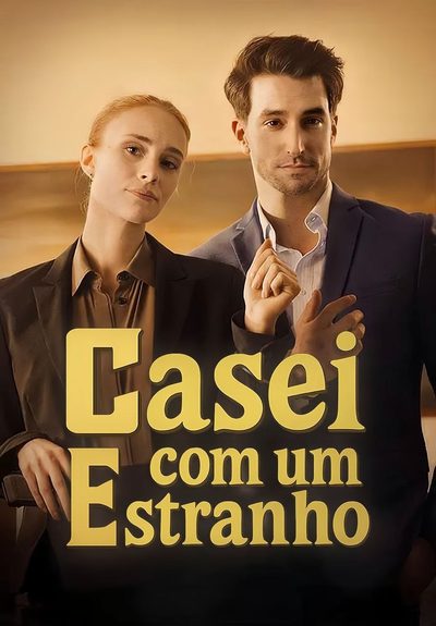 Capa da minissérie Casei com um Estranho