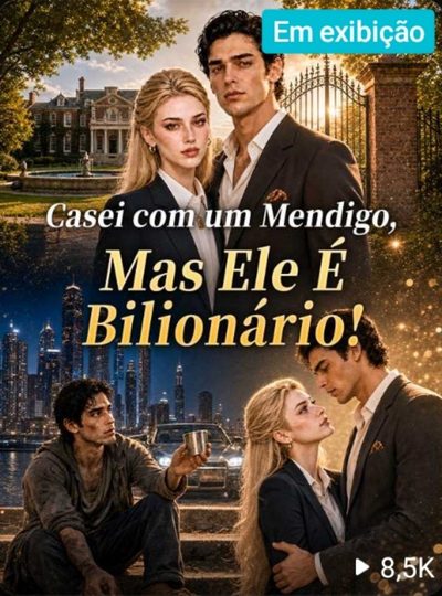 Capa da minissérie Casei com um Mendigo, Mais Ele É Bilionário!