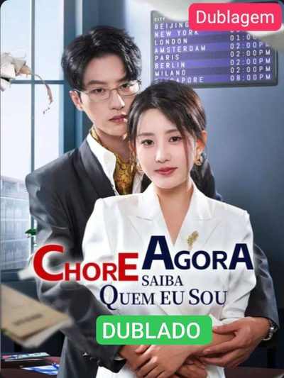 Capa da minissérie Chore Agora Saiba Quemeu Sou 🫰🏼