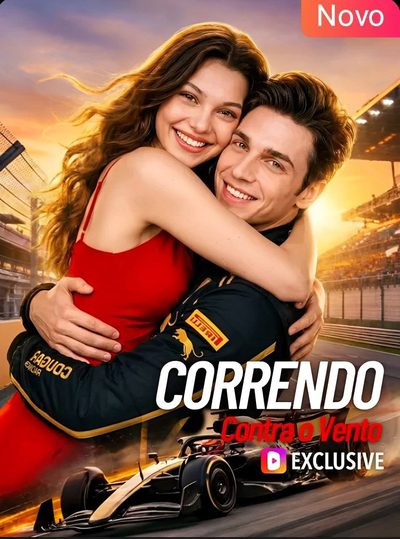 Capa da minissérie Correndo Contra o Vento
