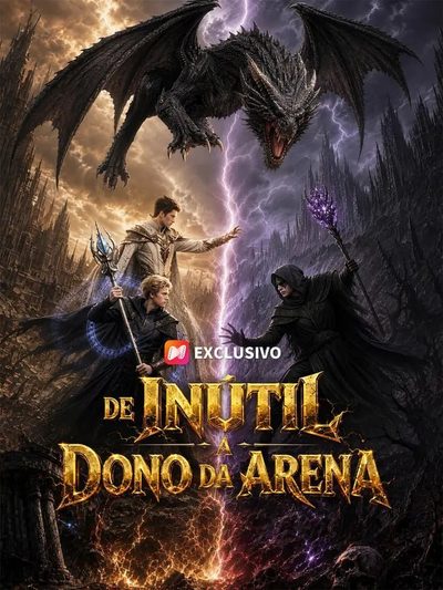 Capa da minissérie De Inútil a Dona da Arena
