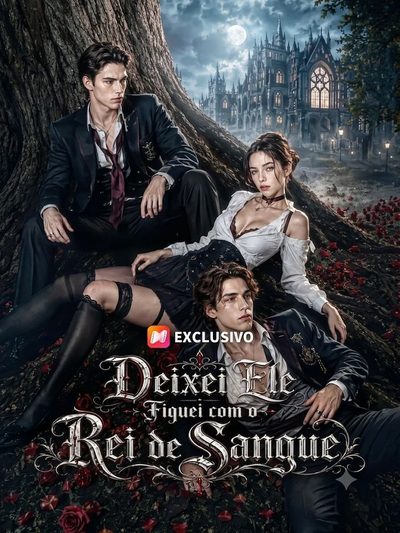 Capa da minissérie Deixei Ele, Fiquei com o Rei de Sangue