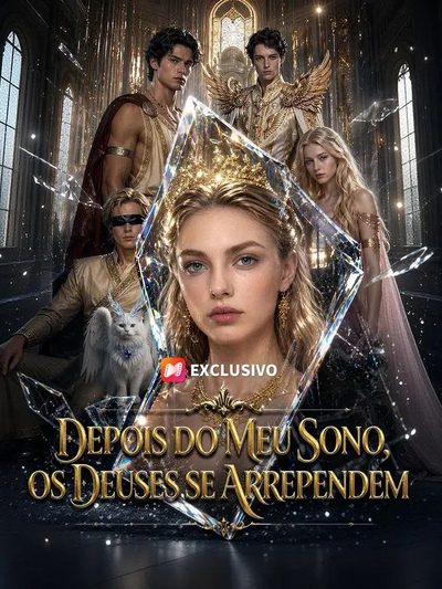 Capa da minissérie Depois do Meu Sono, os Deuses Se Arrependem