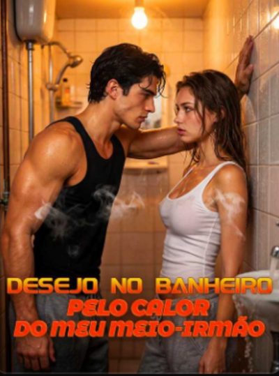 Capa da minissérie Desejo no Banheiro Pelo Calor do Meu Meio-irmão
