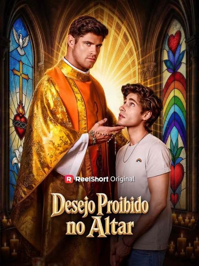 Capa da minissérie Desejo Proibido no Altar Bl �