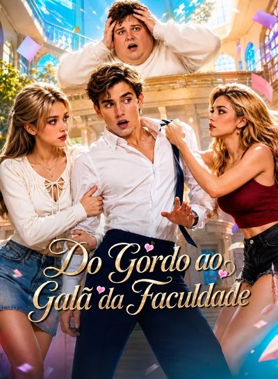 Capa da minissérie Do Gordo ao Galã da Faculdade
