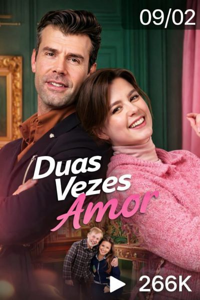 Capa da minissérie Duas vezes amor