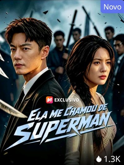 Capa da minissérie Ela Me Chamou de Superman