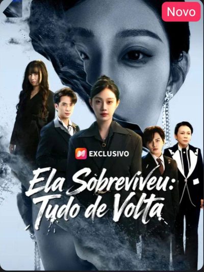 Capa da minissérie Ela Sobreviveu: Tudo de Volta 🫰🏼