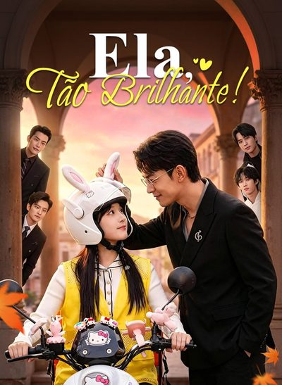 Capa da minissérie Ela Tão Brilhante Legendado