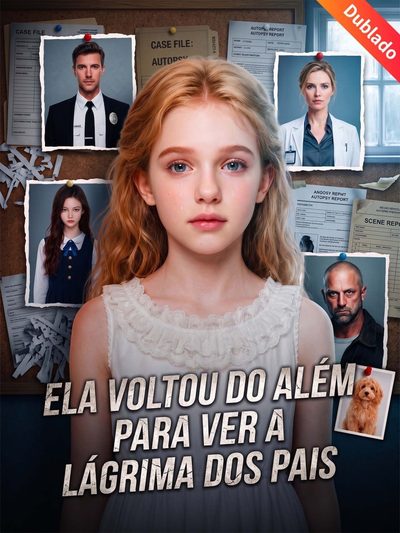 Capa da minissérie Ela Voltou do Além para Ver a Lágrima dos Pais -