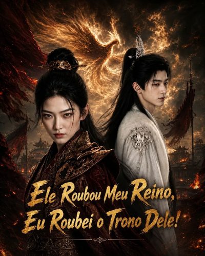 Capa da minissérie Ele Roubou Meu Reino, Eu Roubei o Trono Dele!