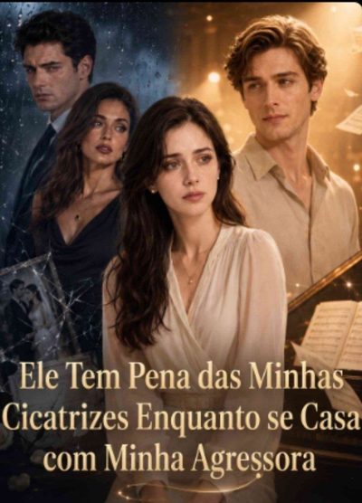 Capa da minissérie Ele Tem Pena das Minhas Cicatrizes, Enquanto Se Casa com Minha Agressora