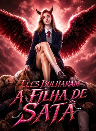 Capa da minissérie Eles Bulharam a Filha de Satã