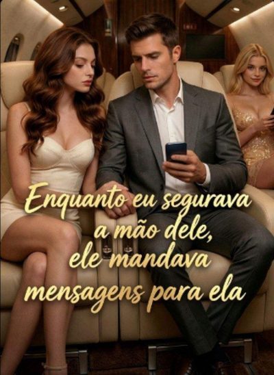 Capa da minissérie Enquanto Eu Segurava Mão Dele, Ele Mandava Mensagens para Ela