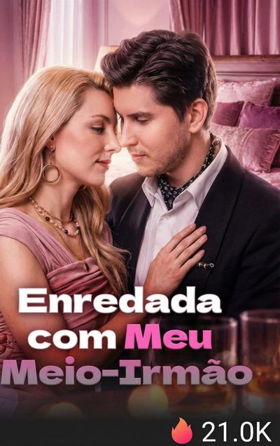 Capa da minissérie Enredada com Meu Meio-irmão