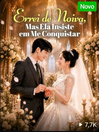Capa da minissérie Errei de Noiva, Mais Ela Insiste em Me Conquistar