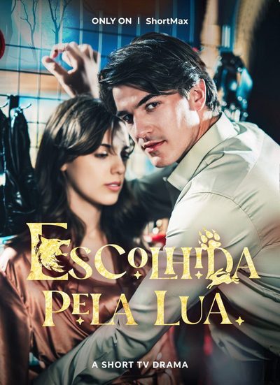 Capa da minissérie Escolhida pela Lua Alfa proibido, o destino de luna