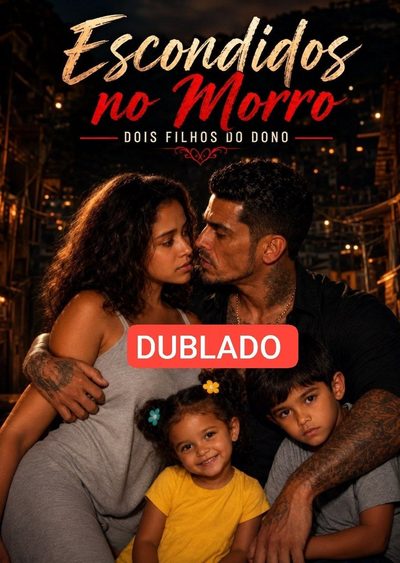 Capa da minissérie Escondidos no Morro - dos Filhos do Dono