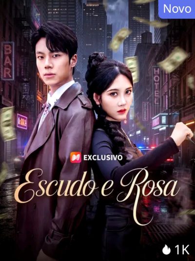 Capa da minissérie Escudo e Rosa