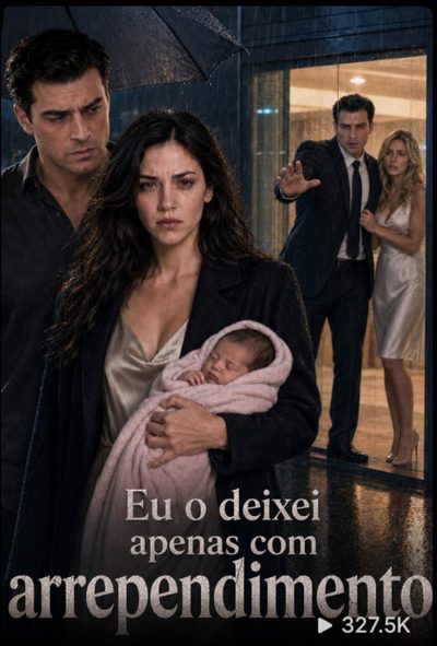 Capa da minissérie Eu o Deixei Apenas com Arrependimento
