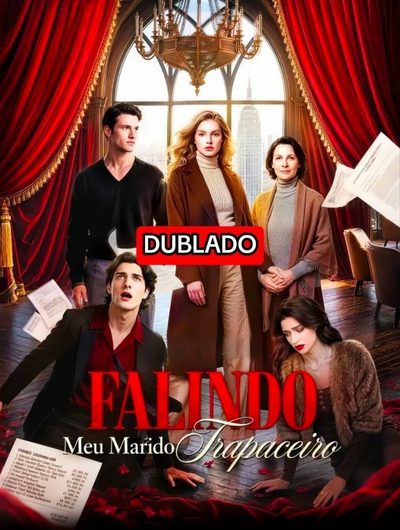 Capa da minissérie Falindo Meu Marido Trapaceiro