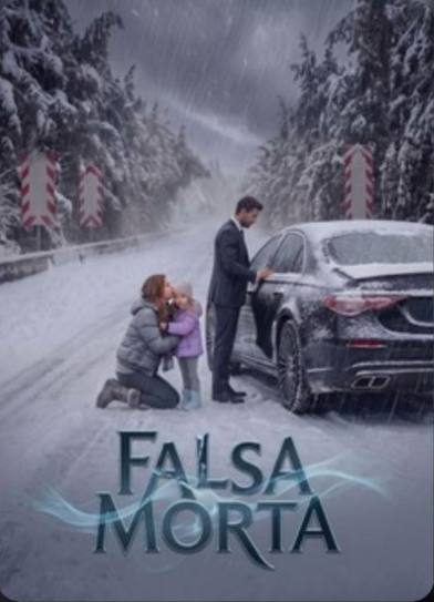 Capa da minissérie Falsa Morta