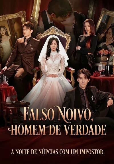 Capa da minissérie Falso Noivo, Homem de Verdade