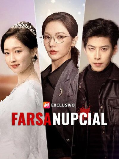 Capa da minissérie Farsa Nupcial