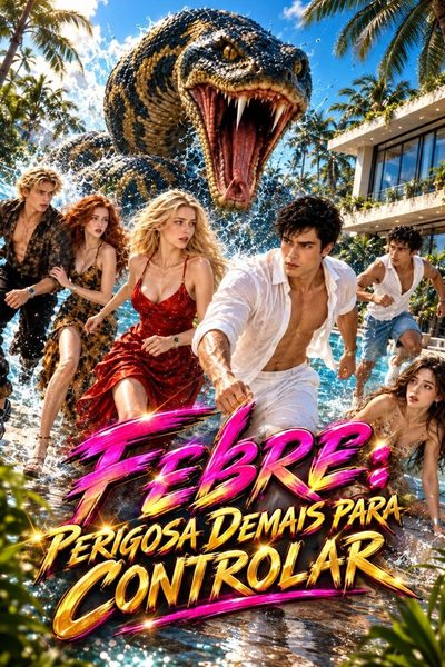 Capa da minissérie Febre: Perigosa Demais para Controlar