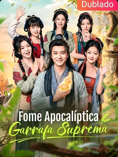 Capa da minissérie Fome Apocalíptica Garrafa Suprema - Dublado