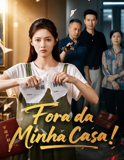 Capa da minissérie FORA DA MINHA CASA! Me Expulsaram da Minha Casa