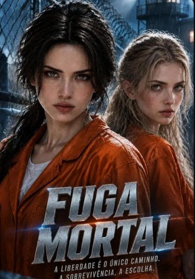 Capa da minissérie Fuga Mortal a Liberdade É o Único Caminho. a Sobrevivência, a Escolha
