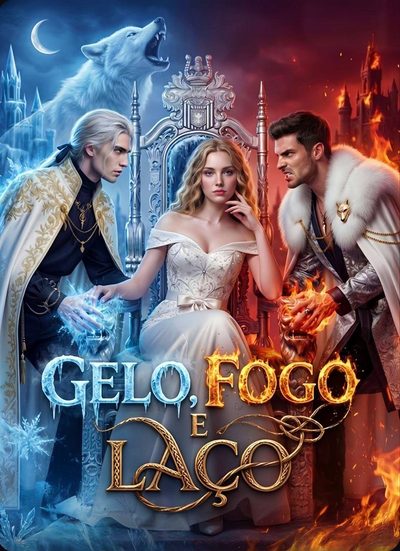 Capa da minissérie Gelo Fogo e Laço