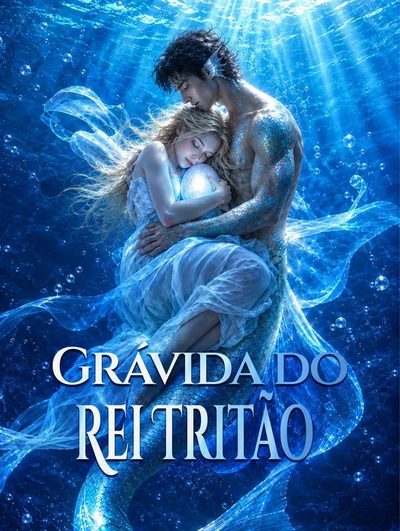 Capa da minissérie Grávida do Rei Tritão