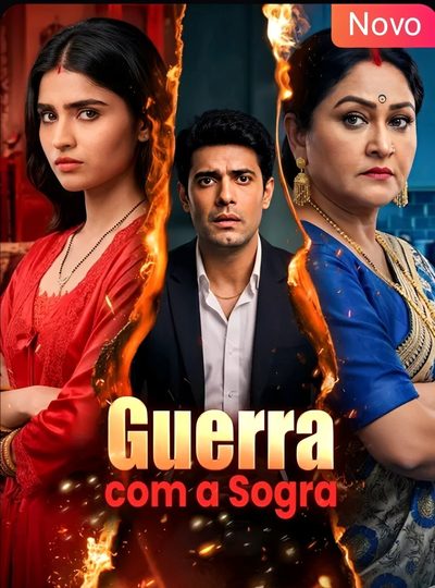 Capa da minissérie Guerra com a Sogra