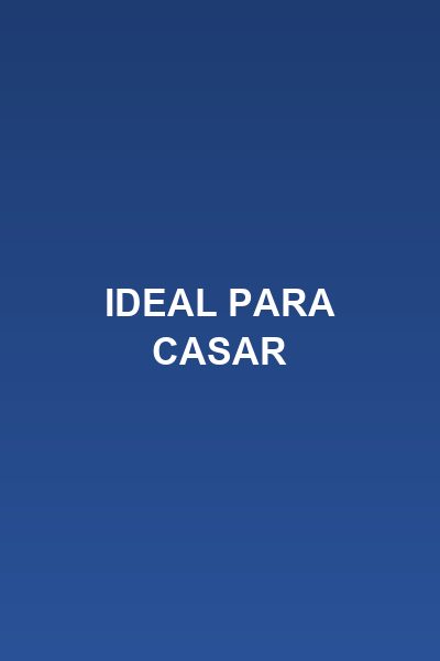 Capa da minissérie Ideal para Casar