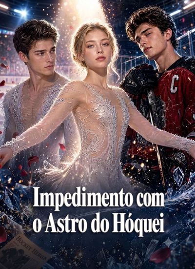 Capa da minissérie Impedimento com o Astro do Hóquei