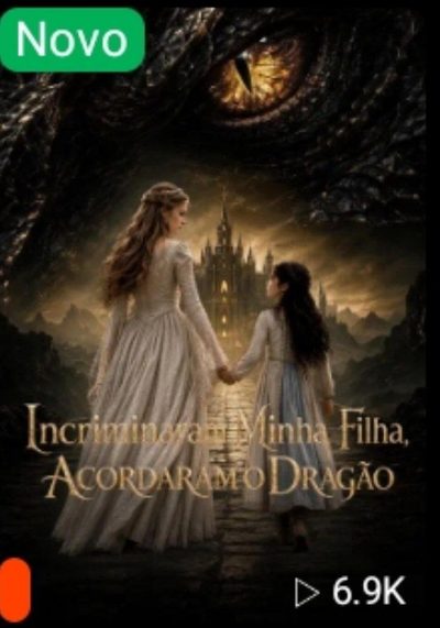 Capa da minissérie Incriminaram Minha Filha Incriminaram o Dragão