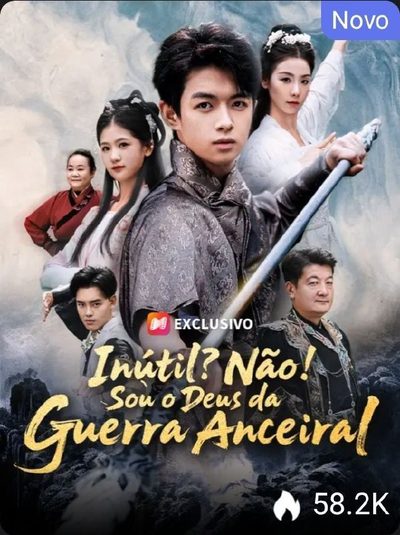 Capa da minissérie Inútil? Não! Sou o Deus da Guerra Anceiral Legendado