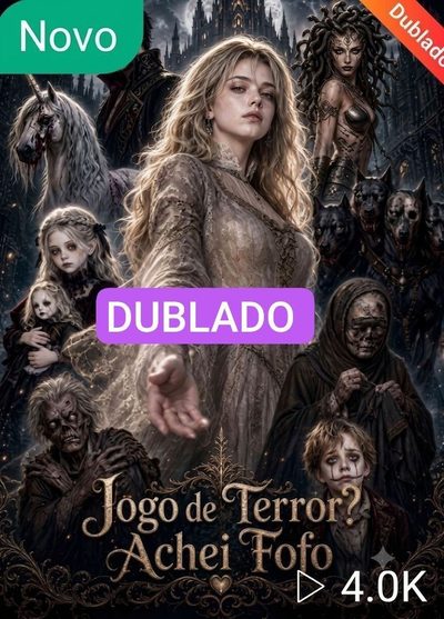 Capa da minissérie Jogo de Terror Achei Fofo