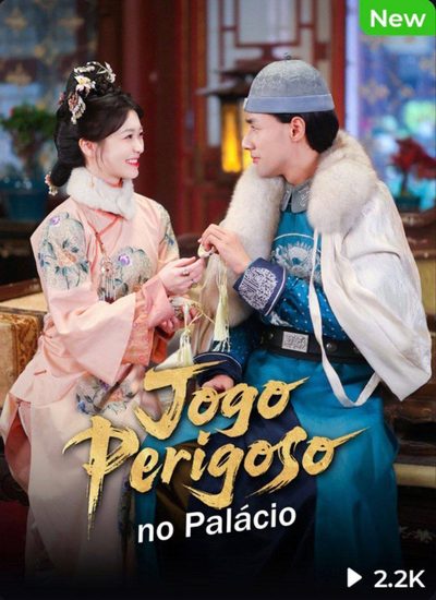 Capa da minissérie Jogo Perigoso no Palácio