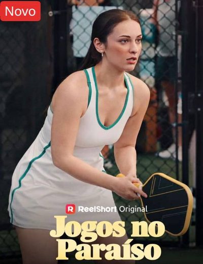Capa da minissérie Jogos no Paraíso