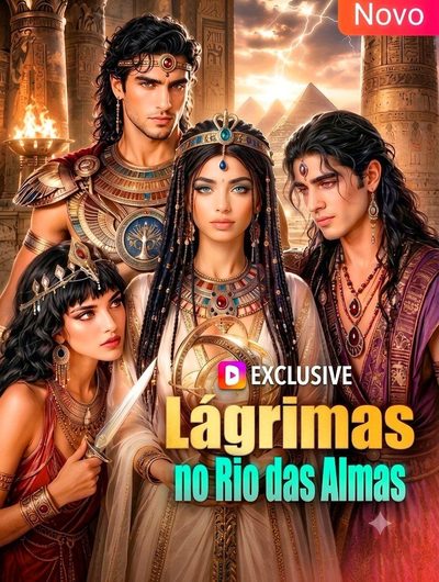 Capa da minissérie Lágrimas no Rio das Almas