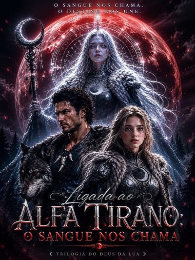 Capa da minissérie Ligada ao Alfa Tirano: o Sangue Nos Chama